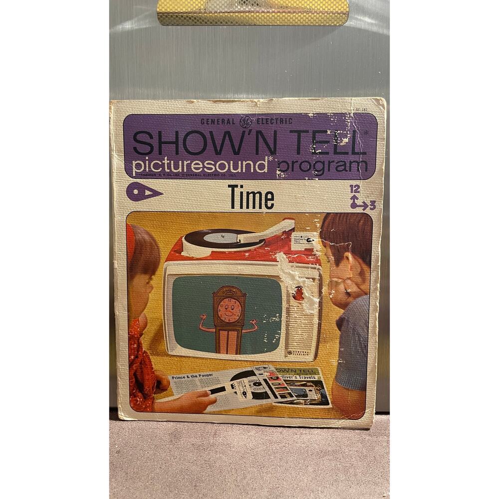 Time Show 'N Tell Vintage Record Picturesound Program As Is As Shown